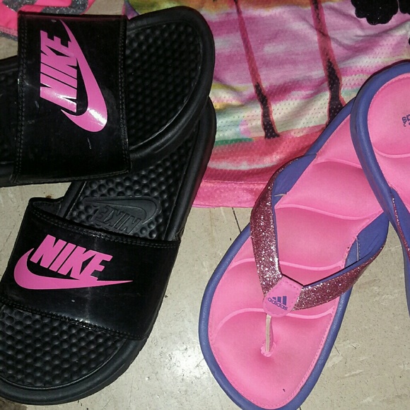 Justice bundle of 7/8 swimwear and shoes - Picture 4 of 7